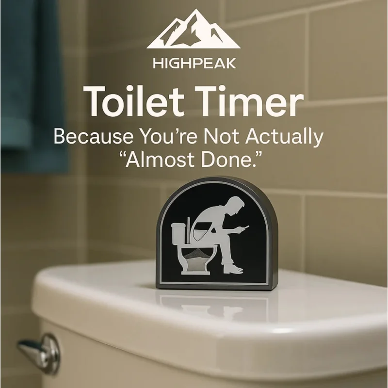Toilet TimerFunny Bathroom Gift Man