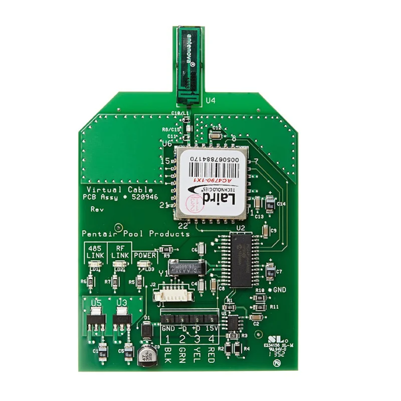 Transceiver Circuit Board | Pentair | 520946Z | MobileTouch II Compatible | Compact PCB