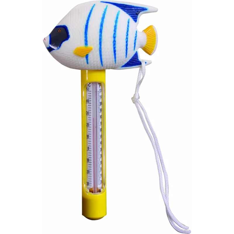 Tropical Fish Floating Pool ThermometerFun & Accurate Water Temperature Gauge