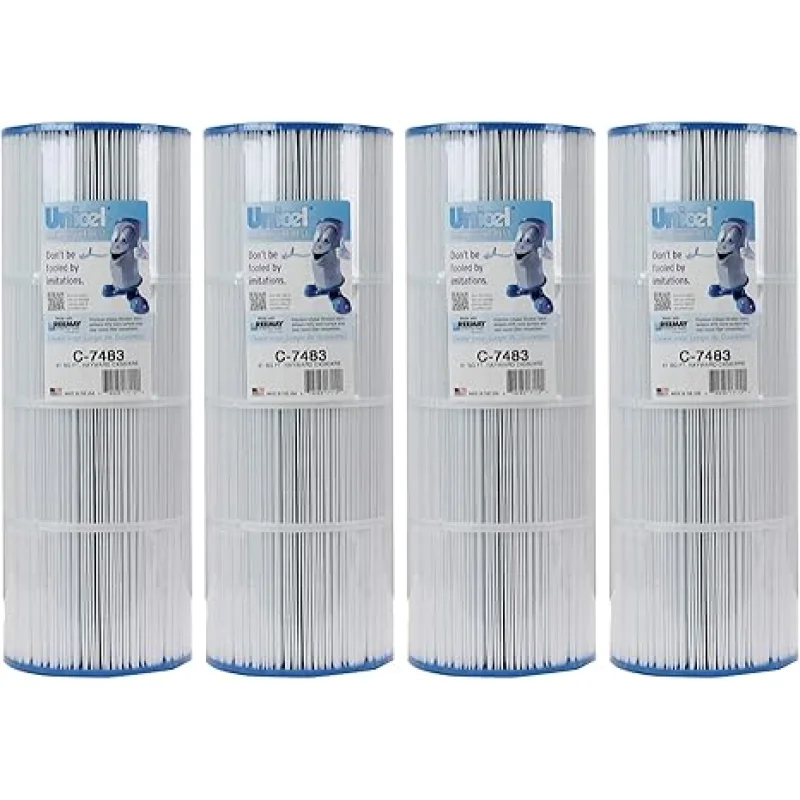 Unicel C-7483 Pool Filter Cartridge 81 Sq Ft (4 Pack)