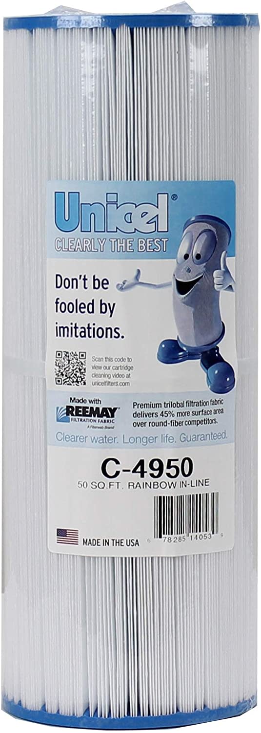 Unicel C-4950 Filter Cartridge, 50 SQFT for Hot Tubs and Spas