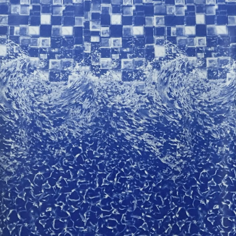 Upgrade to 10ft x 15ft Oval Overlap Morning Wave Full Printed Heavy Duty Series 2500 Liner (POOL PACKAGE ONLY)