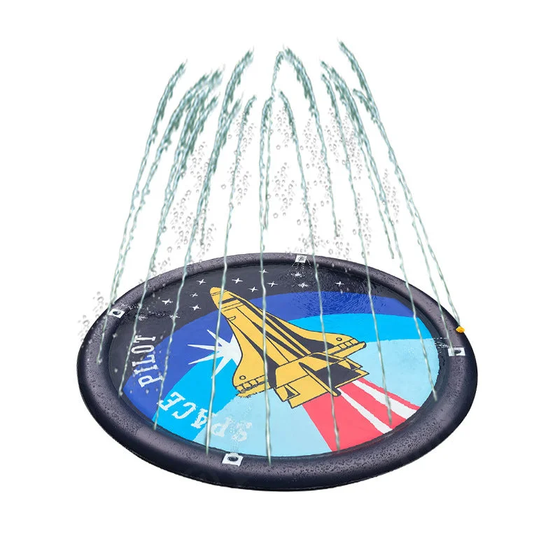 Vepine Splash Fun | Water Play Mat with Integrated Spray System | Safe & Portable for Outdoor Fun