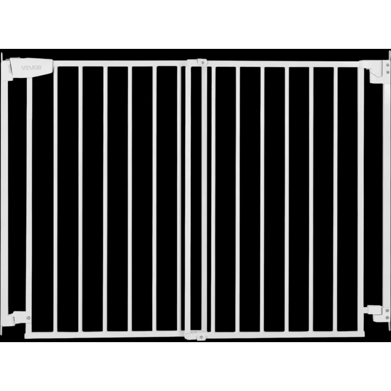 Vevor Baby Gate Adjustable 28-43" Width 30" High White New