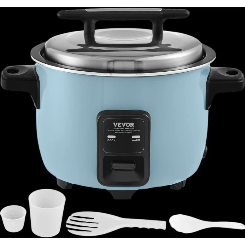 Vevor Commercial Rice Cooker 50-Cup 10L Nonstick Warmer New