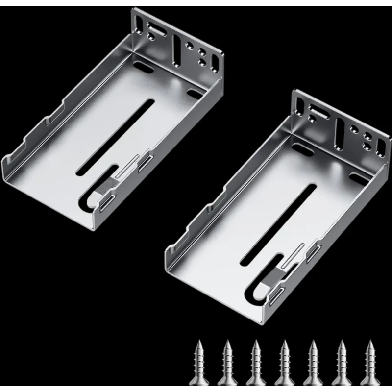 Vevor Drawer Slide Brackets Side-Mount Installation Brackets 10 Pairs New