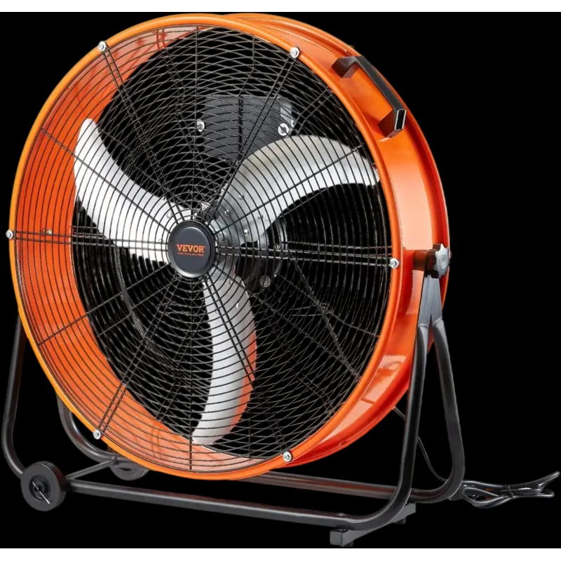 Vevor Drum Fan 24" High Velocity Industrial Shop Fan New