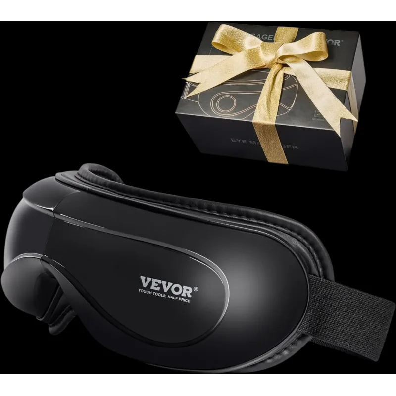 Vevor Eye Massager Heated Bluetooth Music Foldable Black New