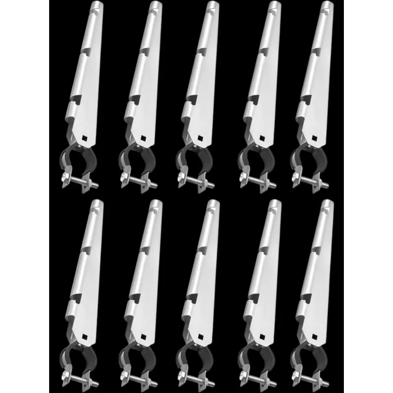 Vevor Fence Post Extender 14.8" Chain Link Barbed Wire Arm 10-Pack New