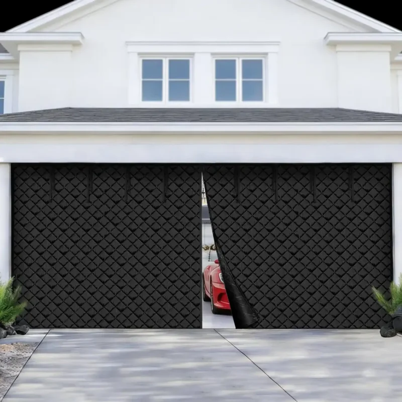 Vevor Garage Door Insulation Kit 16.3 x 7.15' Magnetic Thermal Curtain New
