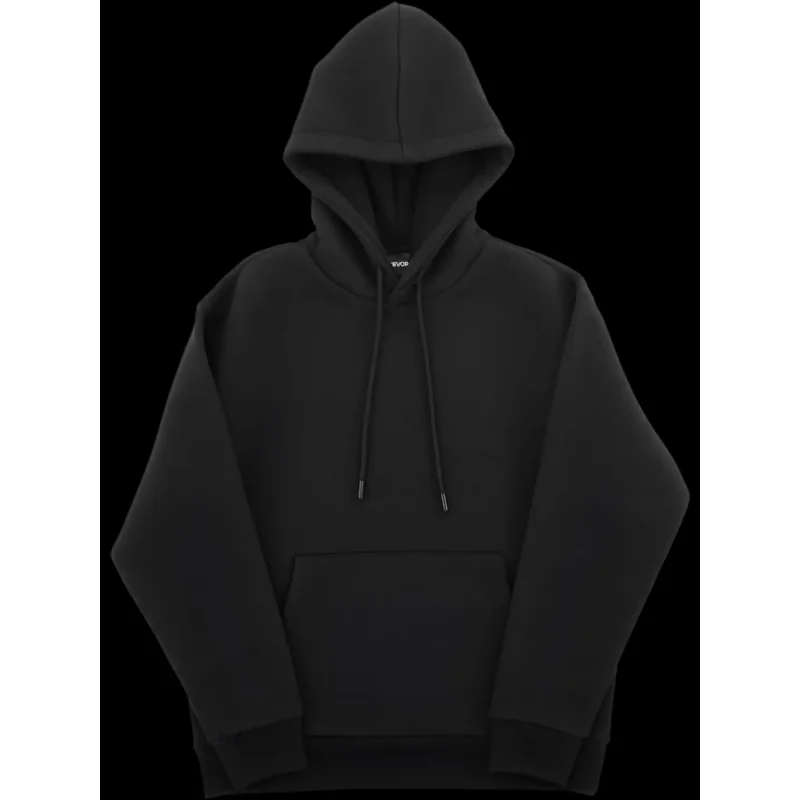 Vevor Hoodie Women's Black Fleece Pullover Sweatshirt New