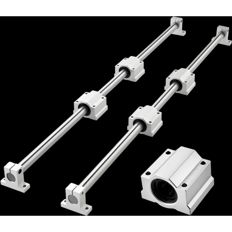 Vevor Linear Rail Kit SFC25 39.4" Motion Guide Rails with 4 Slide Blocks New