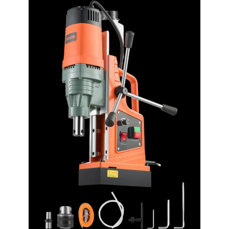 Vevor Magnetic Drill 1550W 2" Coring Diameter Variable Speed Portable Mag Drill Press New