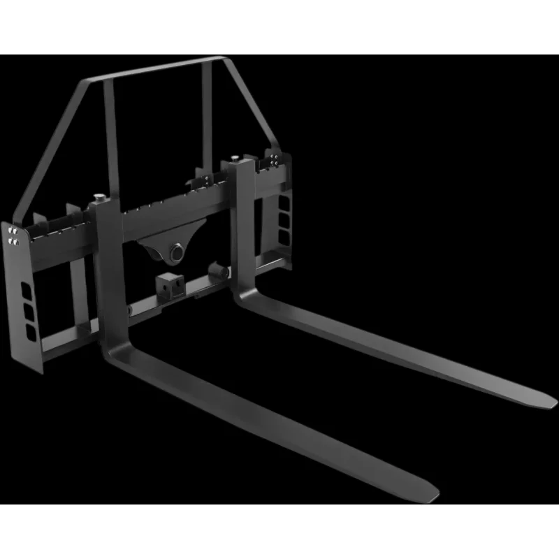 Vevor Pallet Fork Frame Attachment 48" Skid Steer Pallet Forks 4000 lbs New