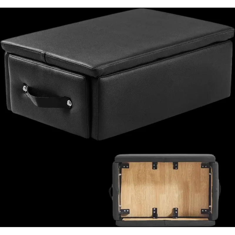 Vevor Pilates Box Reformer Sitting Box 25x17x9" Black New