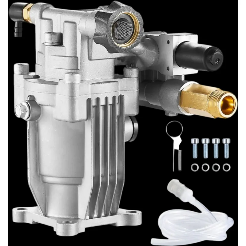 Vevor Pressure Washer Pump 3/4" Shaft Horizontal 3100 PSI 2.35 GPM Replacement Kit New