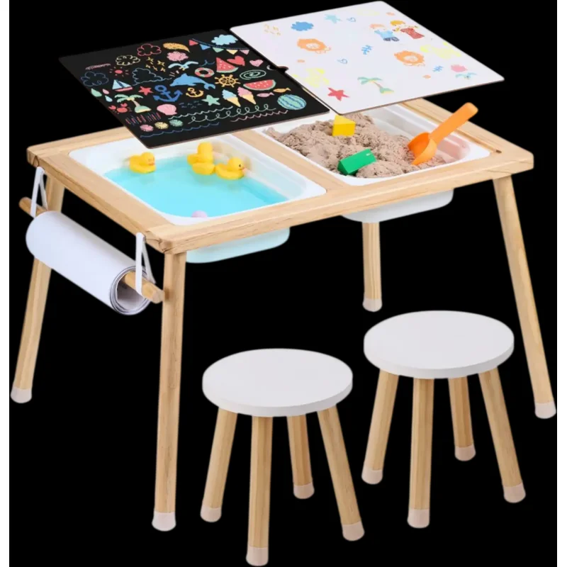 Vevor Sensory Table Kids Table and Chair Set New