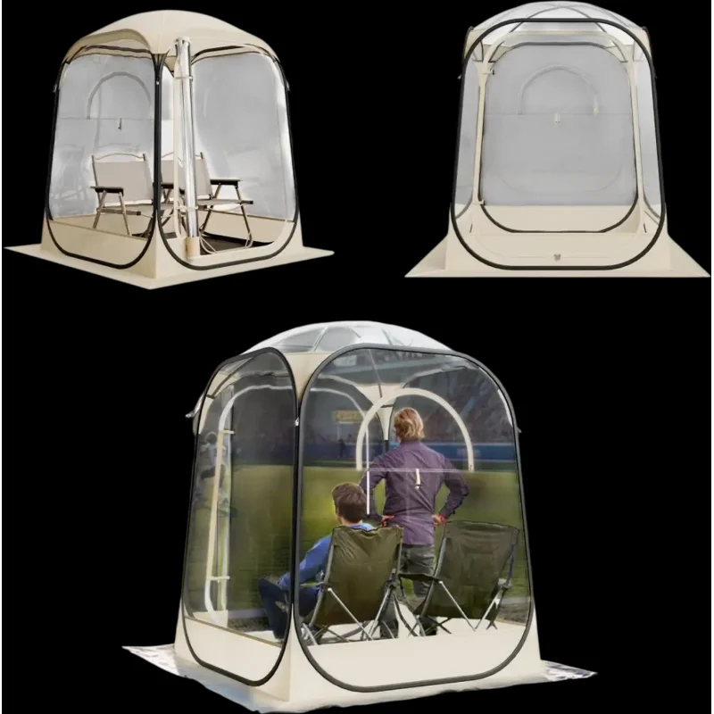 Vevor Sports Tent 50" x 50" Clear Pop-Up Bubble Tent New