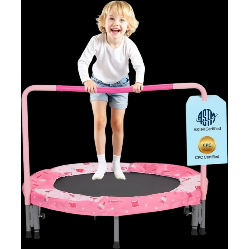 Vevor Trampoline 36" Foldable Kids Indoor Outdoor Round Trampoline New