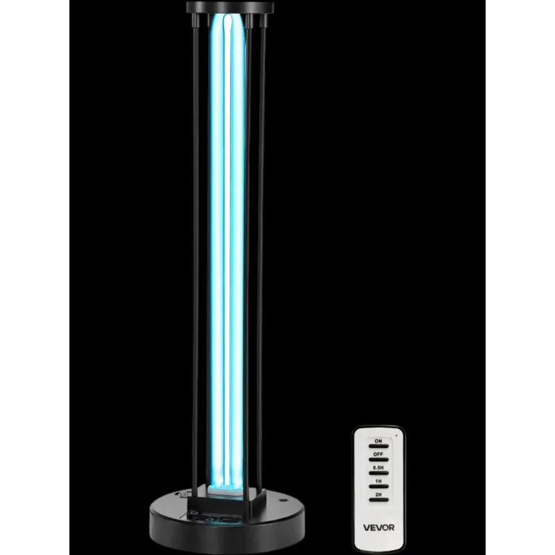 Vevor UV Light Lamp 55W Ozone Purifier with Remote Control Timer New