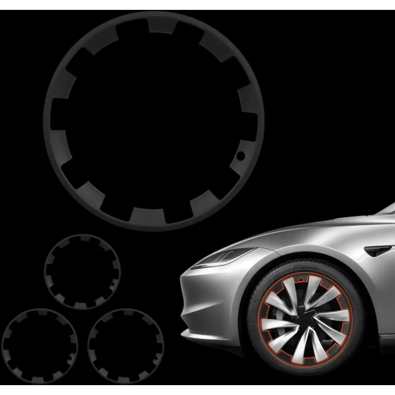 Vevor Wheel Covers Tesla Model Y 20" Matte Black Set of 4 New