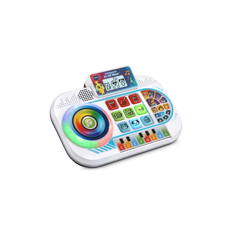 VTech Kidi Superstar Jr. DJ Mixer Toy with Light-Up Turntable