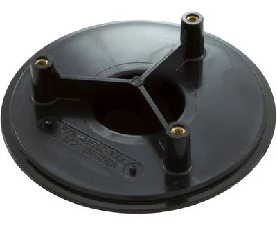 Wall Fitting Retro 4″ dia 1-7/8″hs 1-1/2″ insider Black 415SI102