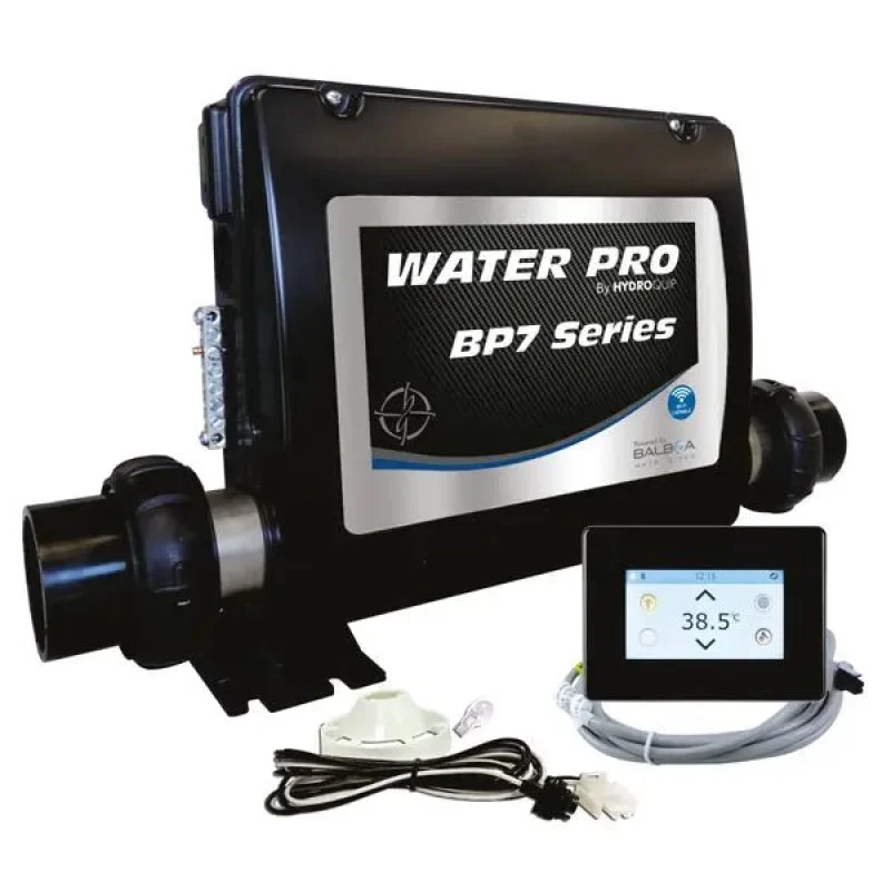 Water Pro BP7 Retro-Fit Spa Control 5.5kW Heater SpaTouch2T Panel 50-BP7-SS-55-K