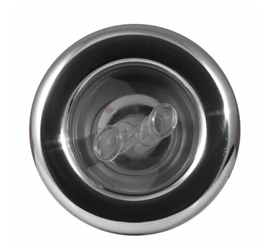 Waterway 5 Inch Twin Roto Jet 212-7617L-SS Stainless Gray Clear