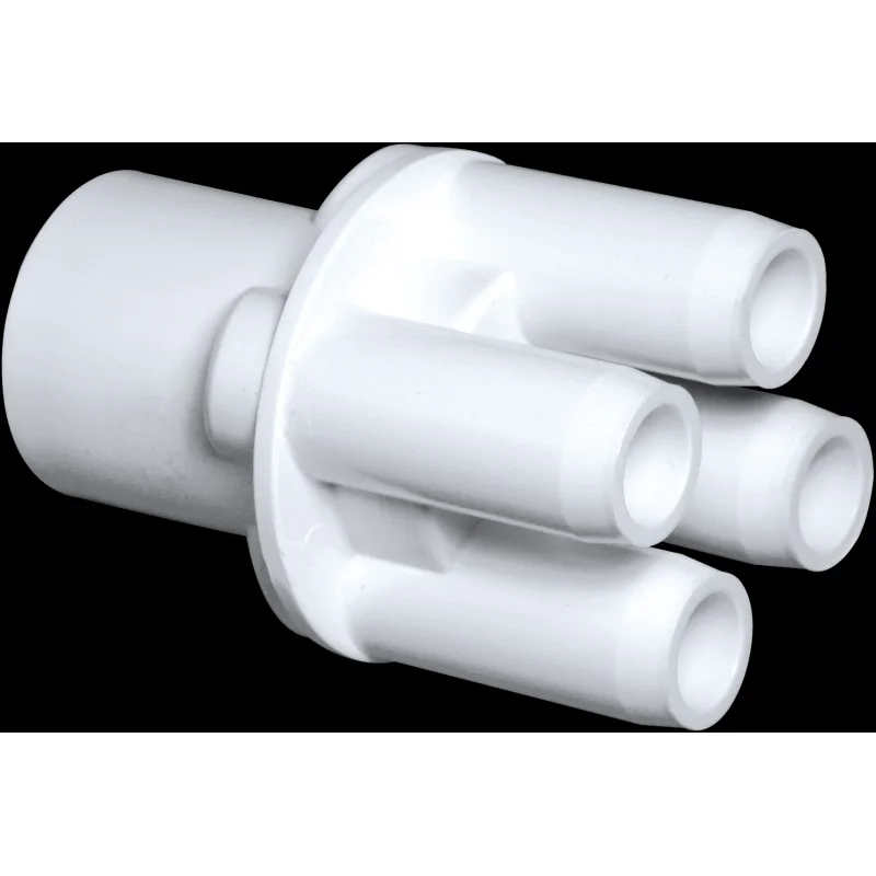 Waterway Plastics Manifold, 1" Slip, Four 1/2" Slip Ports | 672-4410