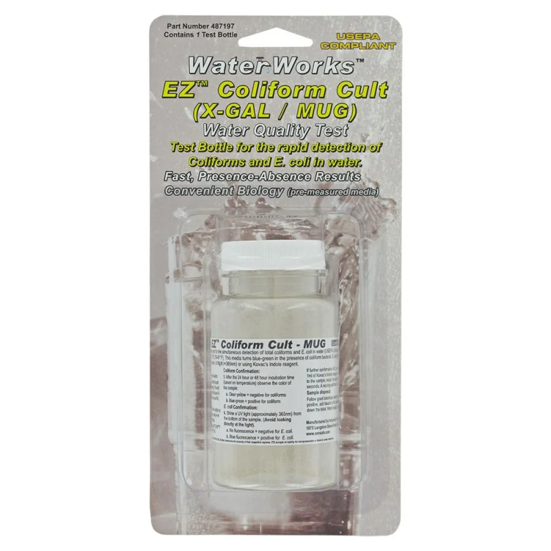 Waterworks EZ Coliform Cult - MUG 487197