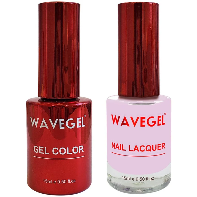 Wave Queen 2-In-1 Matching Duo Set / 1 Gel Polish 0.5 oz. + 1 Lacquer 0.5 oz. / #004 Light Title