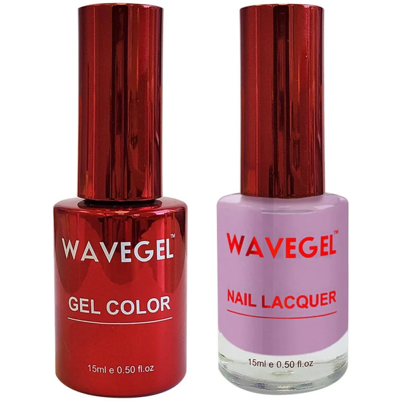 Wave Queen 2-In-1 Matching Duo Set / 1 Gel Polish 0.5 oz. + 1 Lacquer 0.5 oz. / #085 Pardon Me