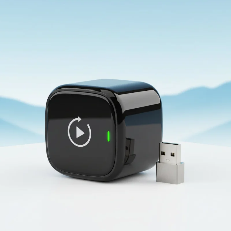Wireless CarPlay & Android Auto Adapter | Plug & Play Design for Effortless Driving Adaptor