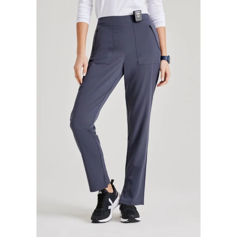 Women's Purpose Scrub Pant - Barco Unify Collection / Color - Steel / Fit - Regular / Sizes - XS, S, M, L, XL, 2XL, 3XL by Barco Uniforms