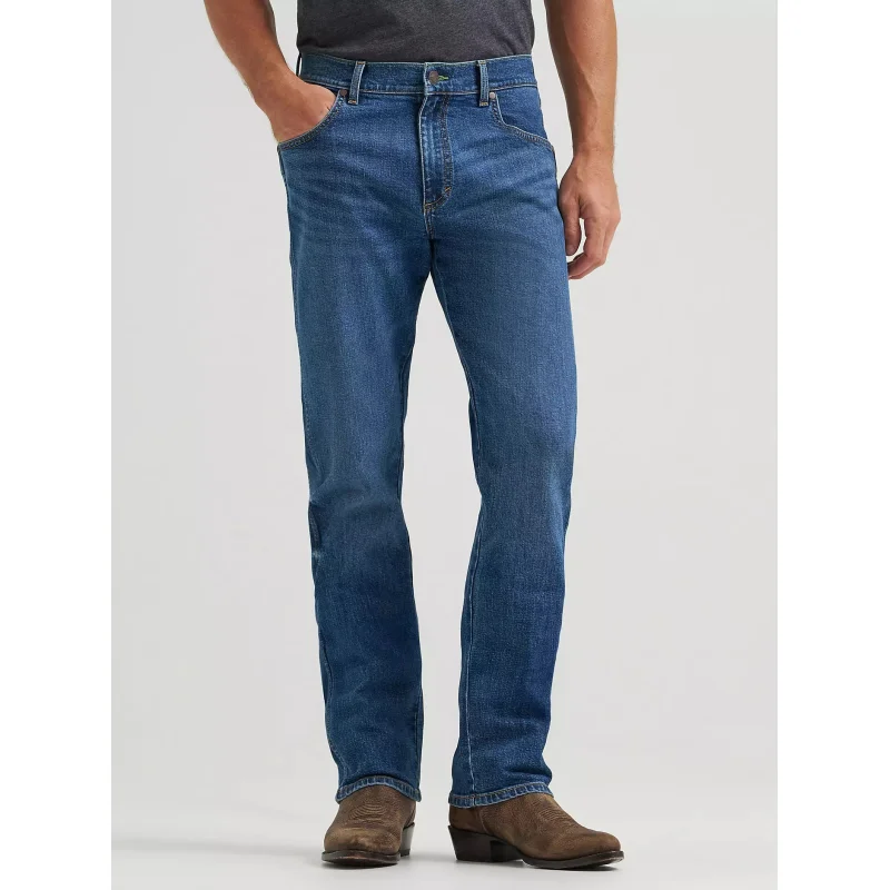 Wrangler Men's Retro Slim Fit Straight Leg Jean (Alby) Size 38x34