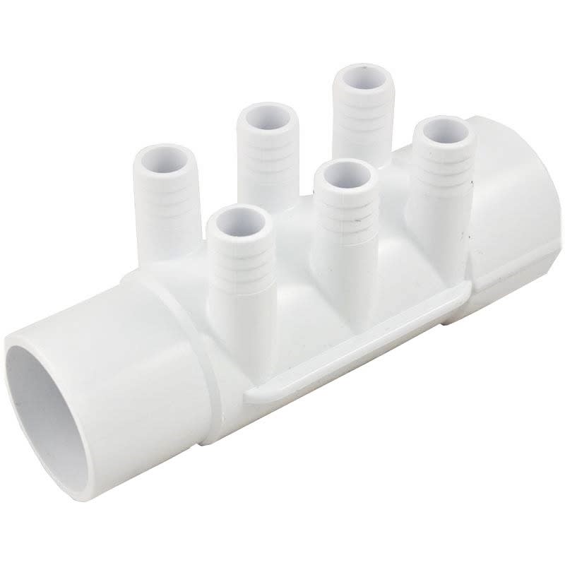 Waterway Manifold 2" w/ (6) 3/4" Barbs
