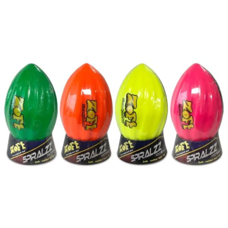 Zoft Spiralzz Football with Stable Pedestal - Ultimate Backyard Game